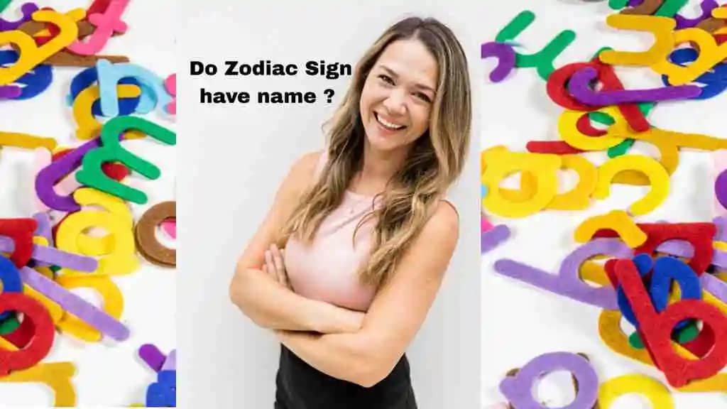 Do Zodiac Signs Have a Name?